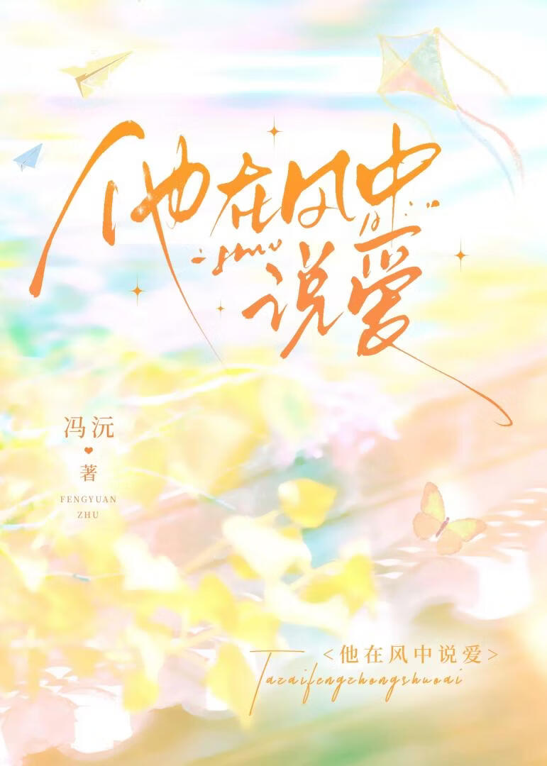 他在风中说爱小说封面