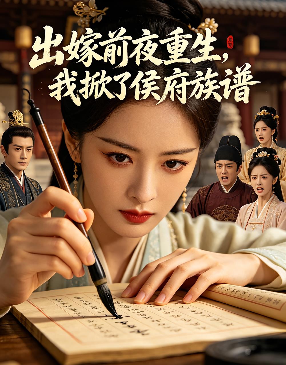 出嫁前夜重生,我掀了侯府族谱小说封面