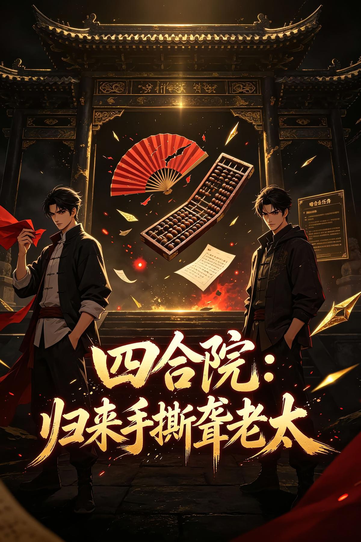 四合院：归来手撕聋老太小说封面