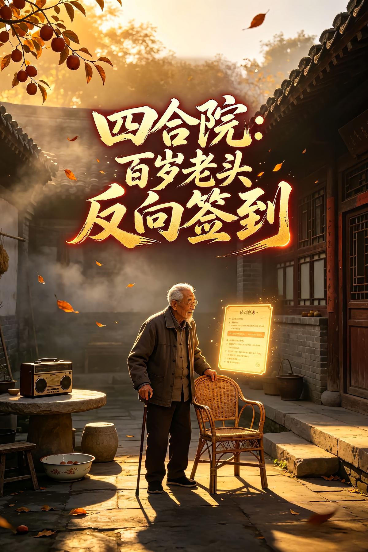 四合院:百岁老头反向签到小说封面