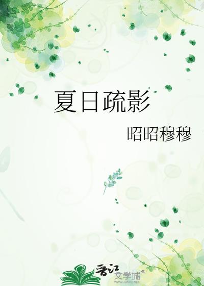 夏日疏影小说封面