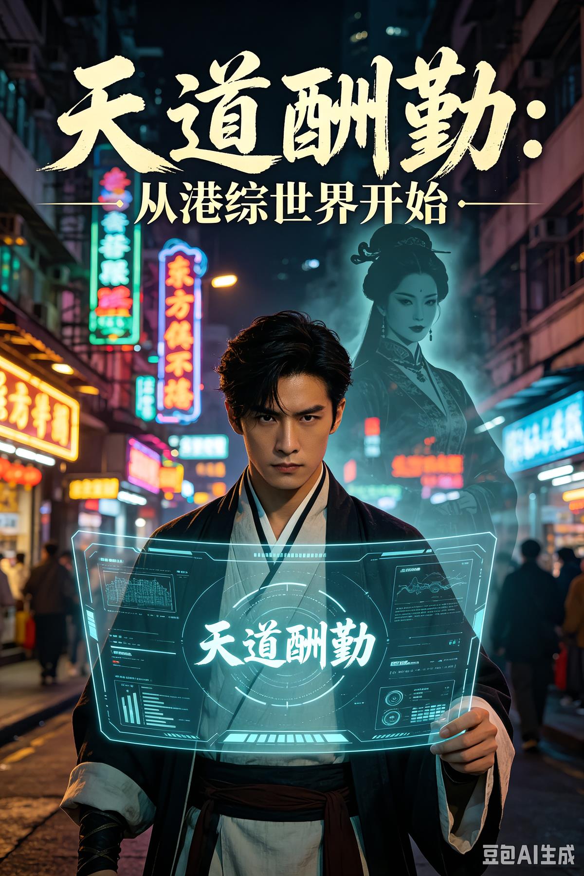 天道酬勤：从港综世界开始小说封面
