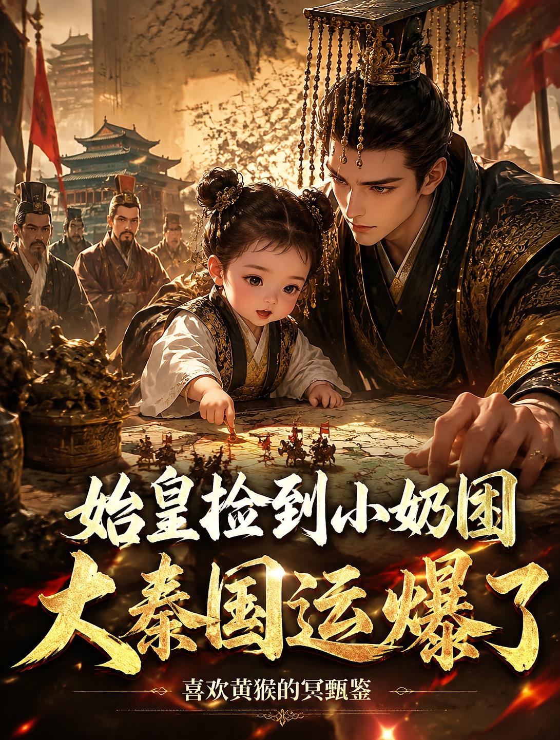 始皇捡到小奶团,大秦国运爆了小说封面