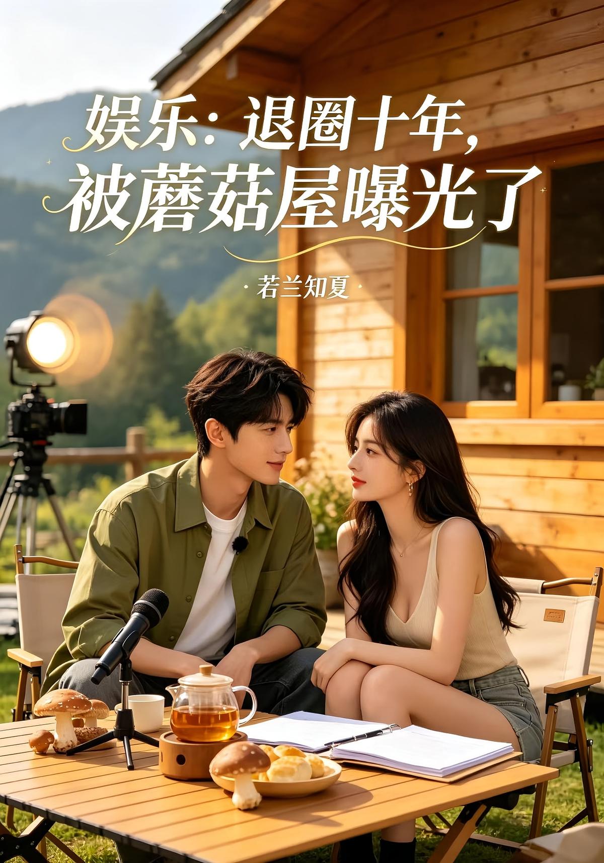 娱乐:退圈十年,被蘑菇屋曝光了小说封面