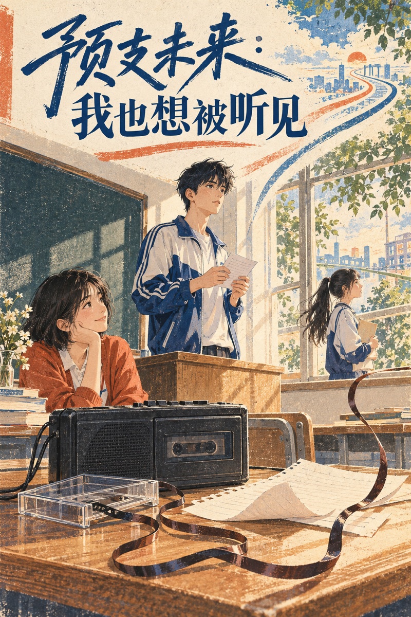 预支未来:我也想被听见小说封面