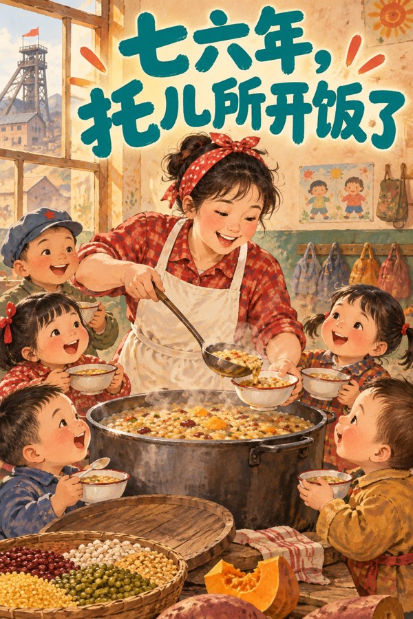 七六年，托儿所开饭了小说封面