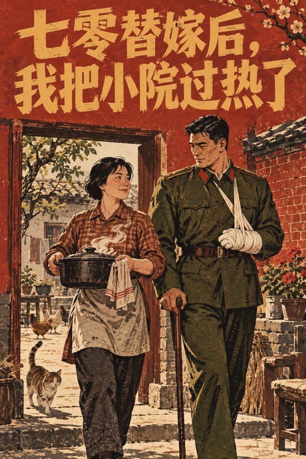 七零替嫁后，我把小院过热了小说封面