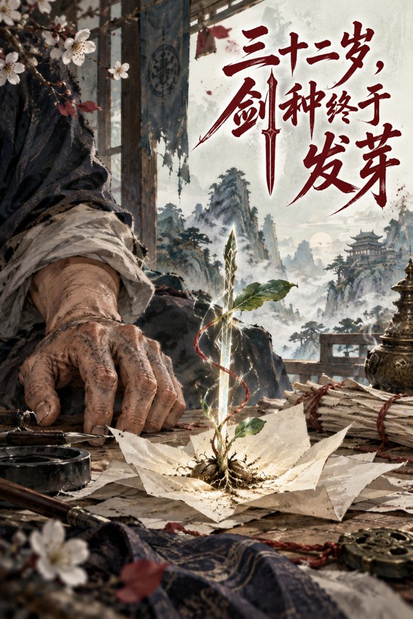 三十二岁，剑种终于发芽小说封面