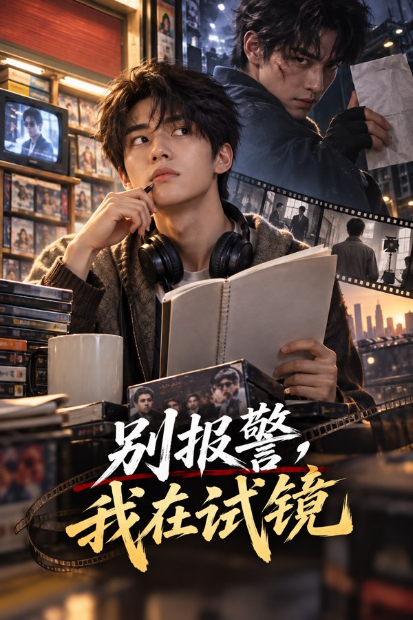 别报警，我在试镜小说封面