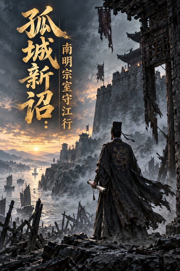 孤城新诏：南明宗室守江行小说封面