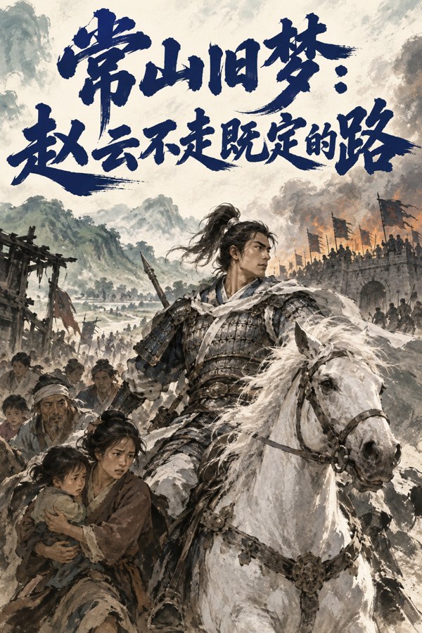 常山旧梦：赵云不走既定的路小说封面