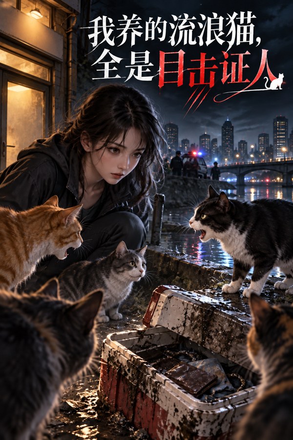 我养的流浪猫，全是目击证人小说封面