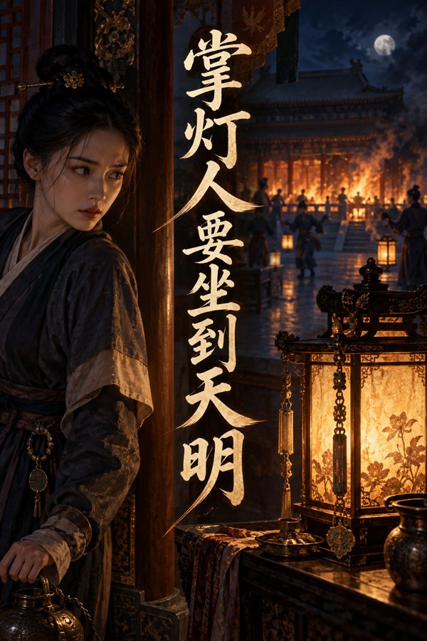 掌灯人要坐到天明小说封面