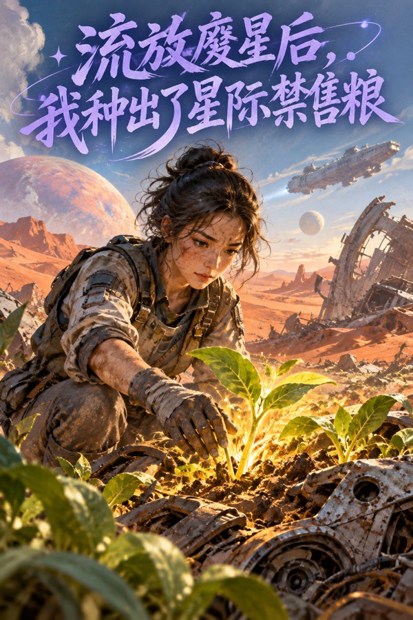 流放废星后，我种出了星际禁售粮小说封面