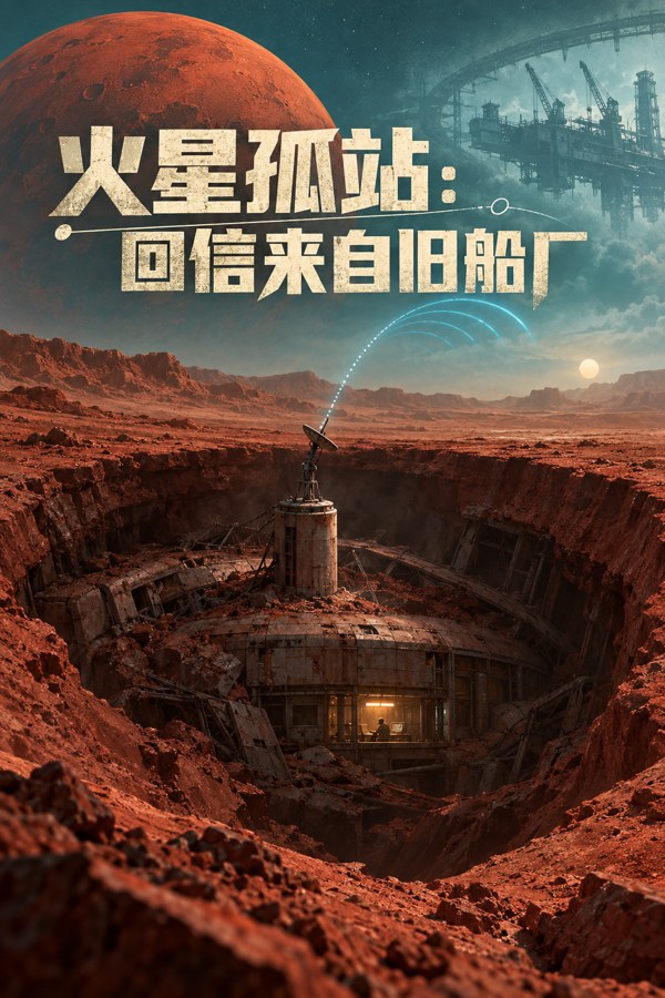 火星孤站：回信来自旧船厂小说封面