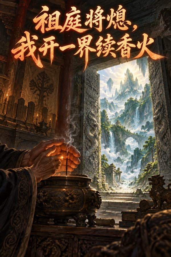 祖庭将熄，我开一界续香火小说封面
