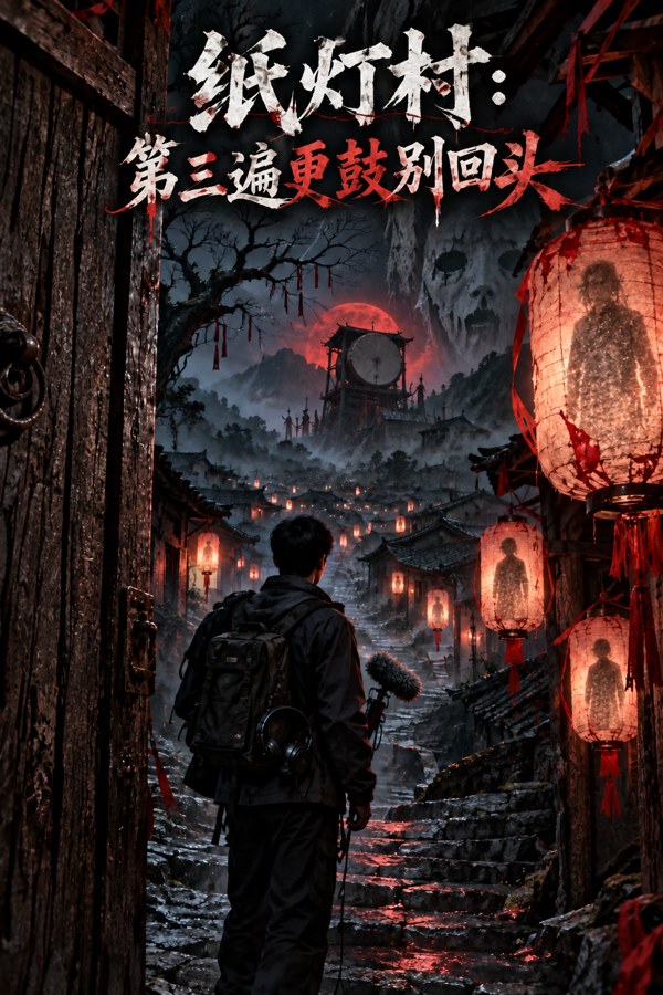 纸灯村：第三遍更鼓别回头小说封面