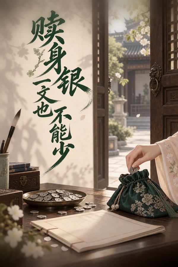 赎身银一文也不能少小说封面