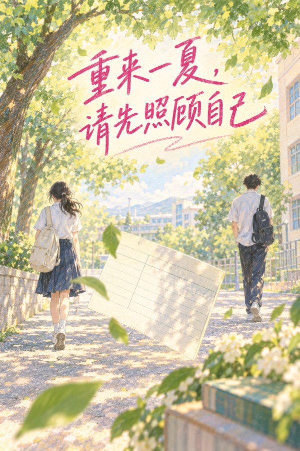 重来一夏，请先照顾自己小说封面