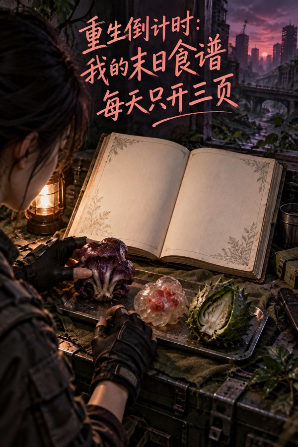 重生倒计时：我的末日食谱每天只开三页小说封面