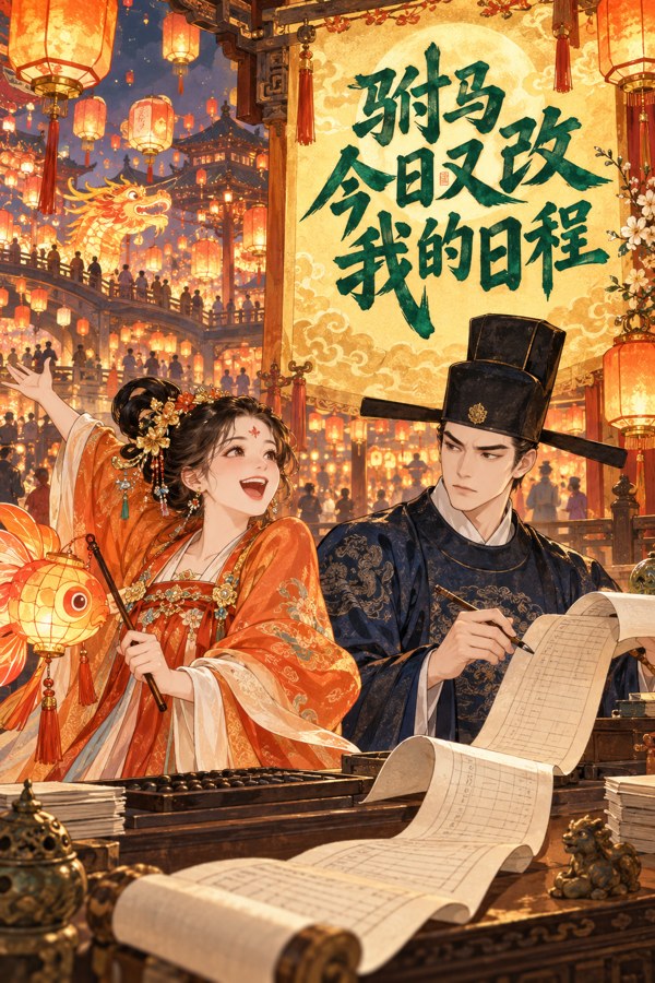 驸马今日又改我的日程小说封面
