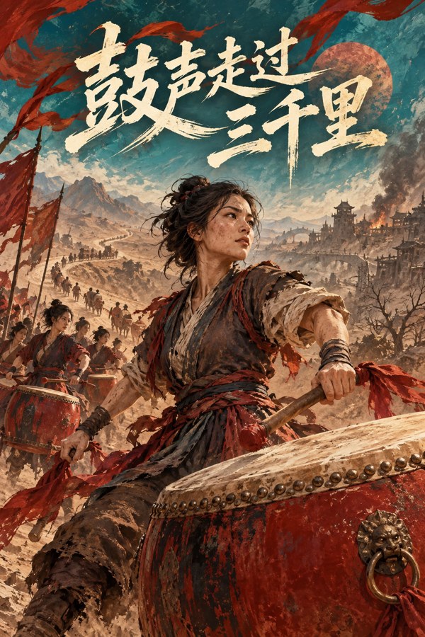 鼓声走过三千里小说封面